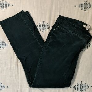Chico's Dark Teal Cordaroys